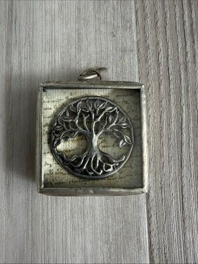 Jewel Kade Tree of Life Silver Charm